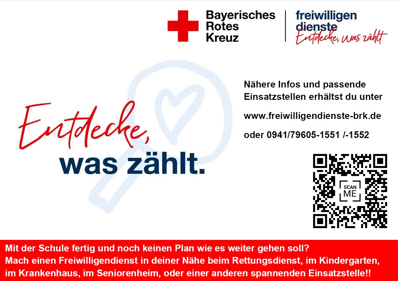 Freiwilligendienst beim Bayerischen Roten Kreuz 