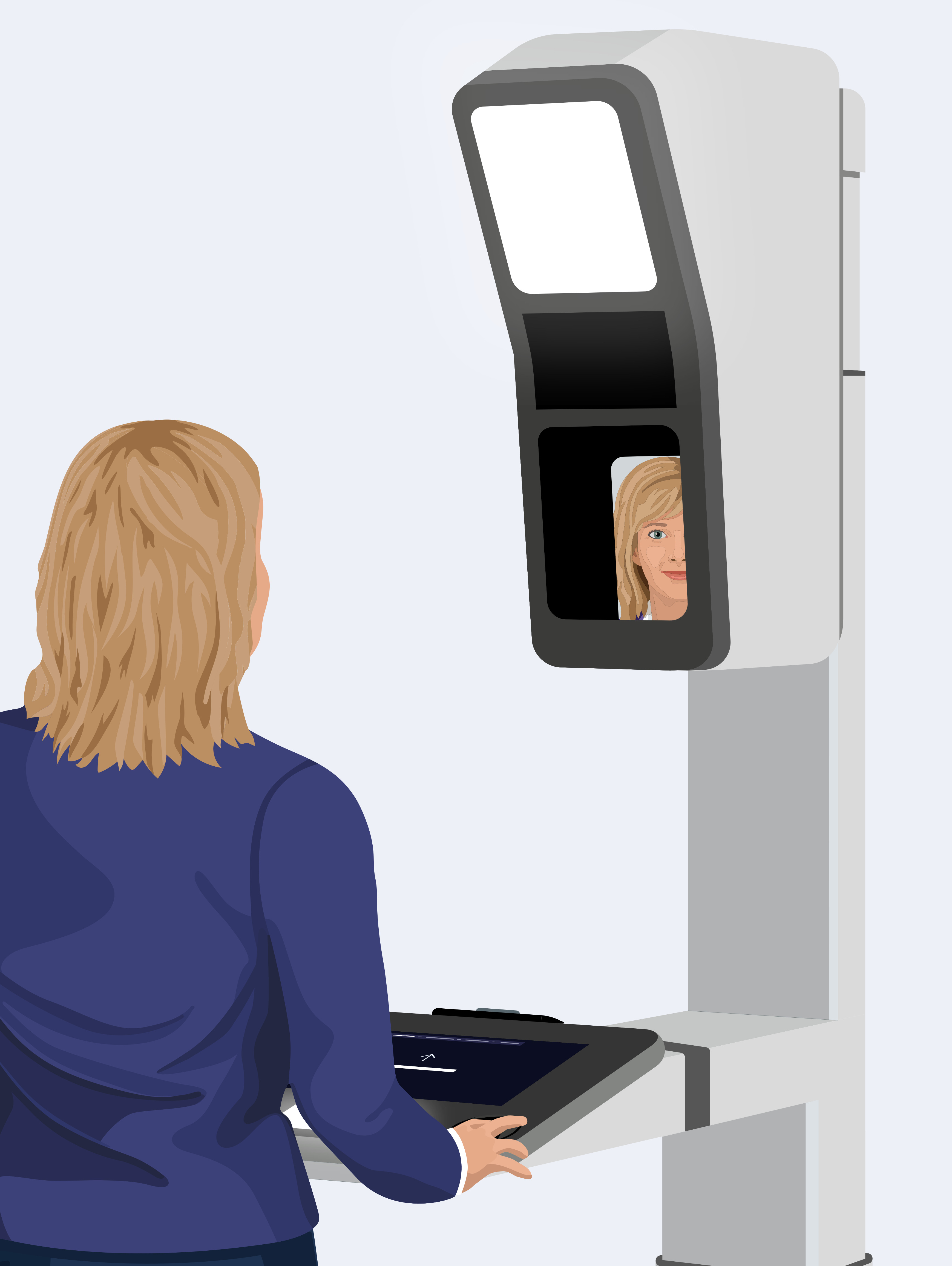 Digitales Passfoto im Rathaus